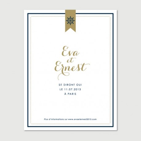 save the date ernest