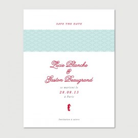 save the date gaston