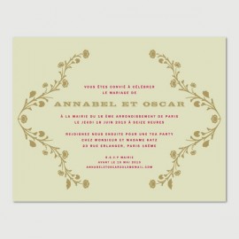 invitation secondaire oscar