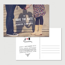 save the date photo marcel