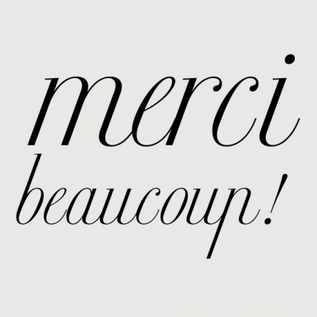 merci!