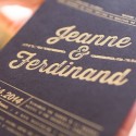invitation letterpress ferdinand