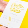 invitation letterpress lucien