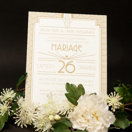 invitation letterpress james