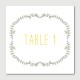 octave table numbers