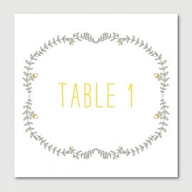 octave numéro de tables