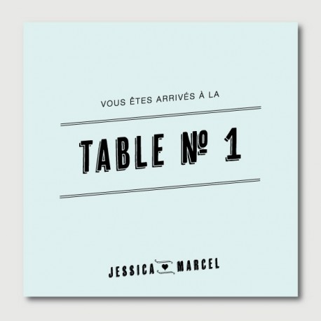 marcel numéro de tables