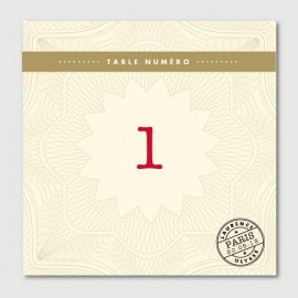 ulysse table numbers