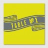 gabin table numbers
