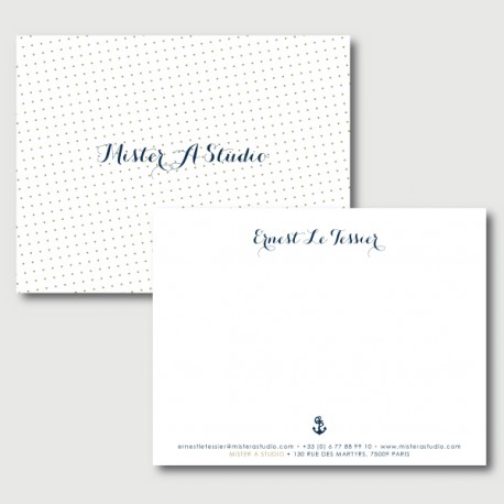 ernest carte de correspondance