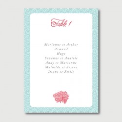 gaston plan de table