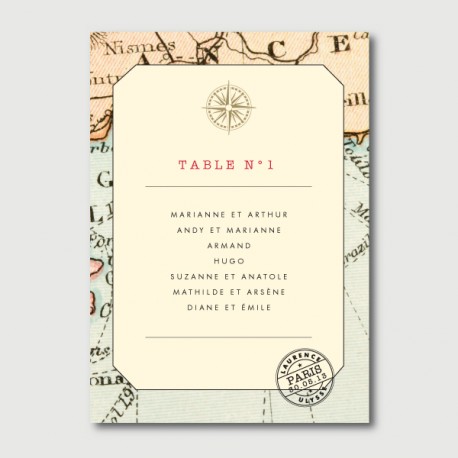 ulysse plan de table