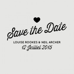 neil save the date stamp