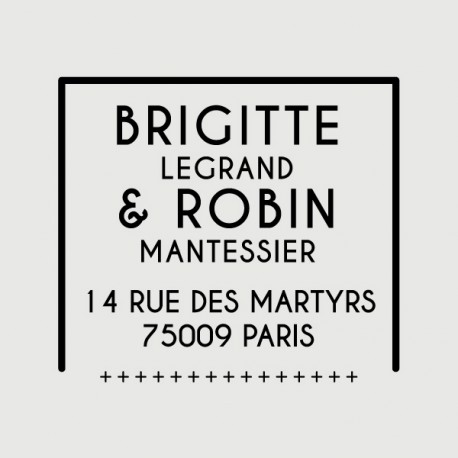 tampon adresse robin