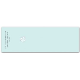 facet mailing label lightmintyblue