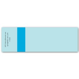 preppy mailing label minty blue