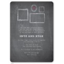 chalkboard invite